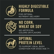 Purina Pro Plan Sensitive Skin and Sensitive Stomach Dog Food Senior Dogs Adult 7 Plus Salmon and Rice Formula, 24 lb Bag