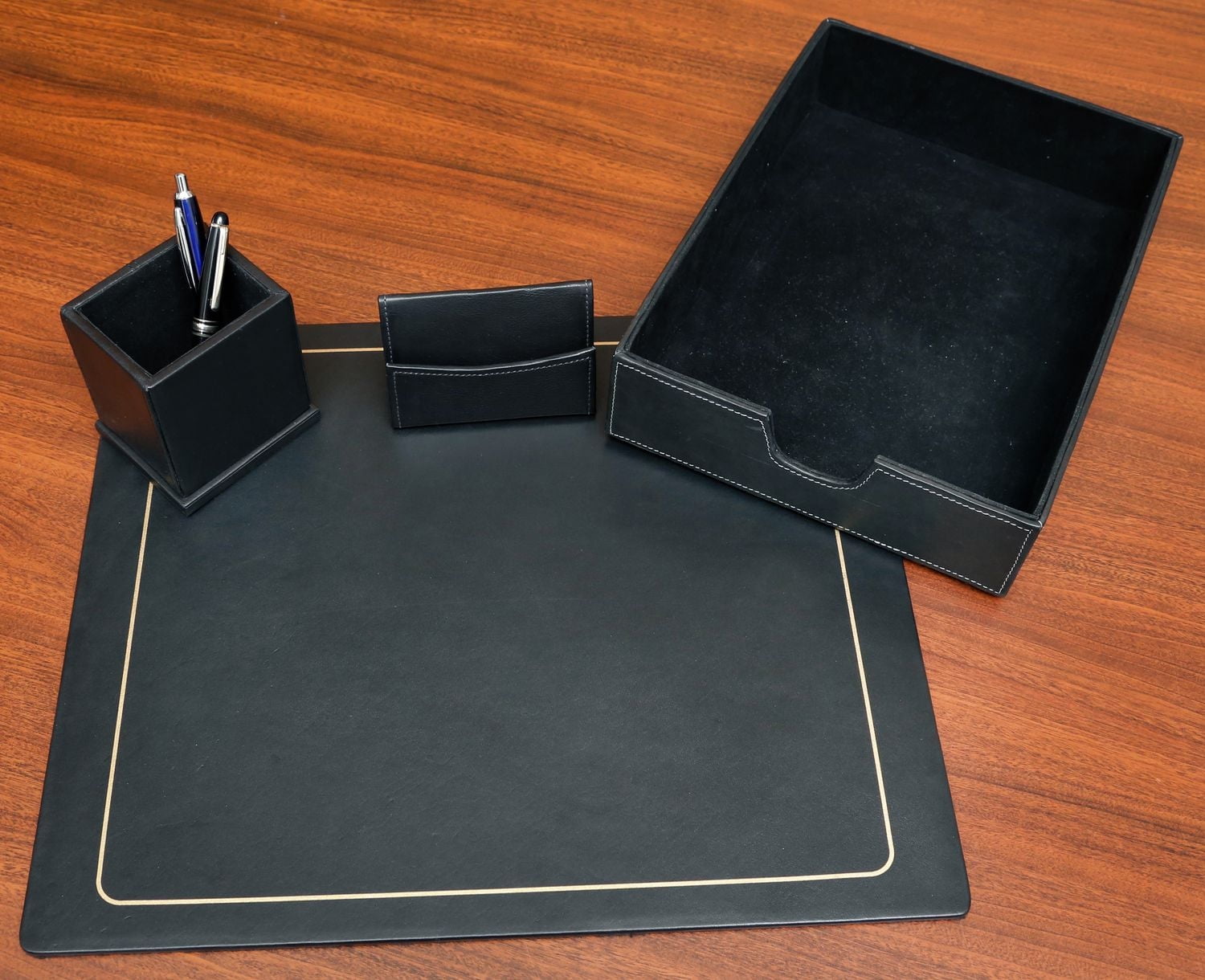 Ashlin® Executive Sized Pen Box for Desk