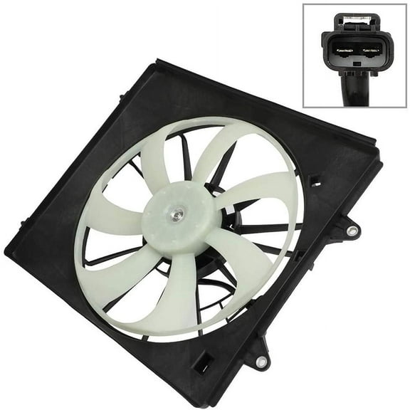 ECCPP Radiator Cooling Fan 621-281 611360 HO3113131 Replacement fit for 2011 2012 2013 2014 2015 2016 2017 Honda Odyssey