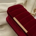 thumbnail image 5 of JUYGO Velvet Evening Bag for Women Satin Fabric Y2k Shiny Shoulder Clutch Bag Envelope Formal Party Crossbody Purse, 5 of 9