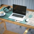 thumbnail image 3 of Long Mouse Pads for Desk,Blue Boho Plant Pattern Desk Mats on Top Of Desks, Desk Mouse Pad Extra Large with 3mm Non-Slip Base and Stitched Edge for Gaming,Office,Work,Home 35.4"x15.7", 3 of 6