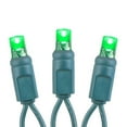 thumbnail image 4 of Novelty Lights Green LED Christmas String Lights 50 Mini Bulbs (Green Wire, 17 Feet), 4 of 10