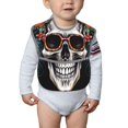 thumbnail image 6 of Kdxio Flower Horn Skull Bibs For Babies, Baby Bibs for Eating, Toddler Bibs, Waterproof Bibs, Feeding Bibs, for Toddlers, Boys, Girls, 6 of 8