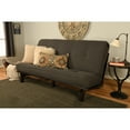 thumbnail image 3 of Kodiak Furniture Carson Wood Futon in Java Brown Finish w/Charcoal Gray Mattress, 3 of 5