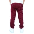thumbnail image 2 of Pantalón de Gabardina Stretch para Niño Color Vino, 2 of 4