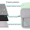 thumbnail image 6 of MOSISO Case Set for MacBook Air 13.6” (2022–2026, M4/M3/M2) – Hard Shell Case with Sleeve & Keyboard Cover, Fits A3240/A3113/A2681, 6 of 7