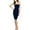 Navy, variant on RACHEL ROY $69 Womens New 1016 Navy Strapless Sleeveless Body Con Dress M B+B