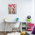 thumbnail image 3 of Stupell Industries Whimsical Hearts & Garden Abstract Painting Wrapped Canvas Art Print Wall Art, 24 x 30, 3 of 8