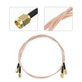 thumbnail image 3 of 2pcs SMA macho a SMA macho Cable RG316 RF coaxial coaxial cable extensor de antena, 3 of 5