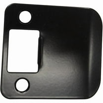 Don-Jo 9-102-622 RC Extended Lip Strike Plate in Black