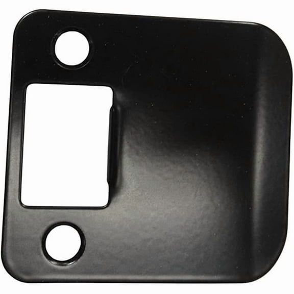 Don-Jo 9-102-622 RC Extended Lip Strike Plate in Black