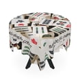 thumbnail image 3 of Mahjong Tile design Tablecloth - Mahjong with Mah Girls, Harmonious Mahjong Haven, 3 of 4