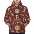 thumbnail image 4 of Hoodies for Men - Geometric Lizard Gecko Colorful_B Long Sleeve Comfrt Men'S Fashion Hoodies & Sweatshirts, Sweatshirts for Men Hoodies Pullover Clothing Clothes with Pouch, 4 of 7