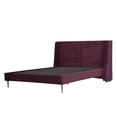 thumbnail image 3 of Box Base Cama Slim Matrimonial+Cabecera Milan Morado, 3 of 7