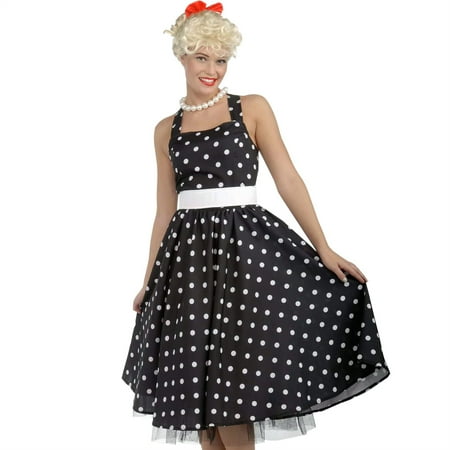 50s CUTIE vintage housewife happy days womens halloween costume M/L 8-12