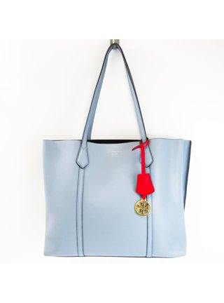 Tory Burch 83313 PERRY T MONOGRAM SMALL TRIPLE-COMPARTMENT TOTE IN HAZEL  371 