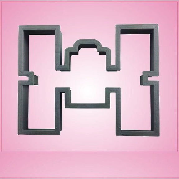Space Station Cookie Cutter 3-inch by 4-inch