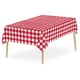 thumbnail image 2 of Mantel de plástico acolchado desechable, impermeable y resistente al aceite, 7 colores, 54 X 108 pulgadas, 137*274cm, rojo, 2 of 9