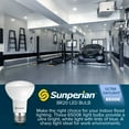 thumbnail image 6 of Sunperian BR20 LED Flood Bulb 6W 6500K Ultra Daylight 550lm Dimmable Enclosed Fixture Rated UL Listed E26 4-Pack, 6 of 7