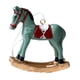 thumbnail image 2 of Estatua de caballo de Navidad, decoración de mesa, recuerdos de fiesta, coleccionables, figura de caballo Verde, 2 of 9