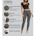 thumbnail image 2 of Hybrid & Company Women's Hyper Ultra Stretch Comfy Skinny Pants,SLATE XL, 2 of 8