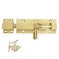 thumbnail image 1 of 1Pc Aluminum alloy Door Latch Slide Lock Bolt Anti-theft Window Door Lock, 1 of 9
