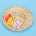 thumbnail image 3 of Gorro de paja para mascotas con flores coloridas para decoraciones de disfraces de fiesta(L), 3 of 8