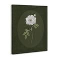 thumbnail image 2 of Stupell Industries Transitional Emerald & White Oval Rose Canvas Art, 16 x 20, by Sally Swatland, 2 of 8