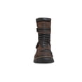 thumbnail image 3 of Botas biker Workland 2.0 Café chocolate 25 para mujer motociclista, 3 of 5