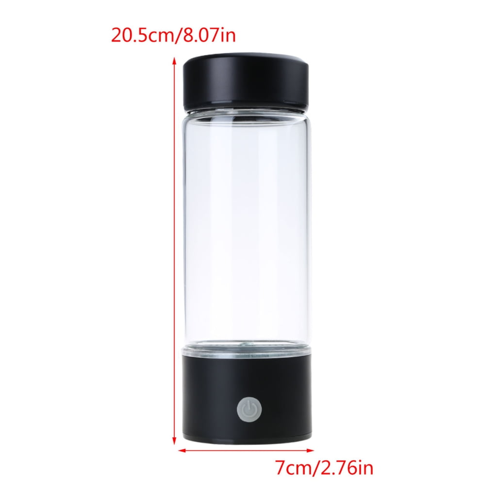HGYCPP Convenient 420ml Water Glasses Hydrogen Water Bottles Hydrogen Water Generator Electric Hydrogens Rich Water Generator Cup