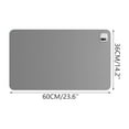 thumbnail image 3 of Leodye 1PCS Heated Desk Mat - USB-Powered Hand Warmer with Keyboard & Mouse Pad Area -23.6*14.2IN, 3 of 7