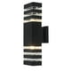 thumbnail image 1 of Lampara Arbotante Moderno De Pared Exterior Negra Cuadrada, 1 of 3