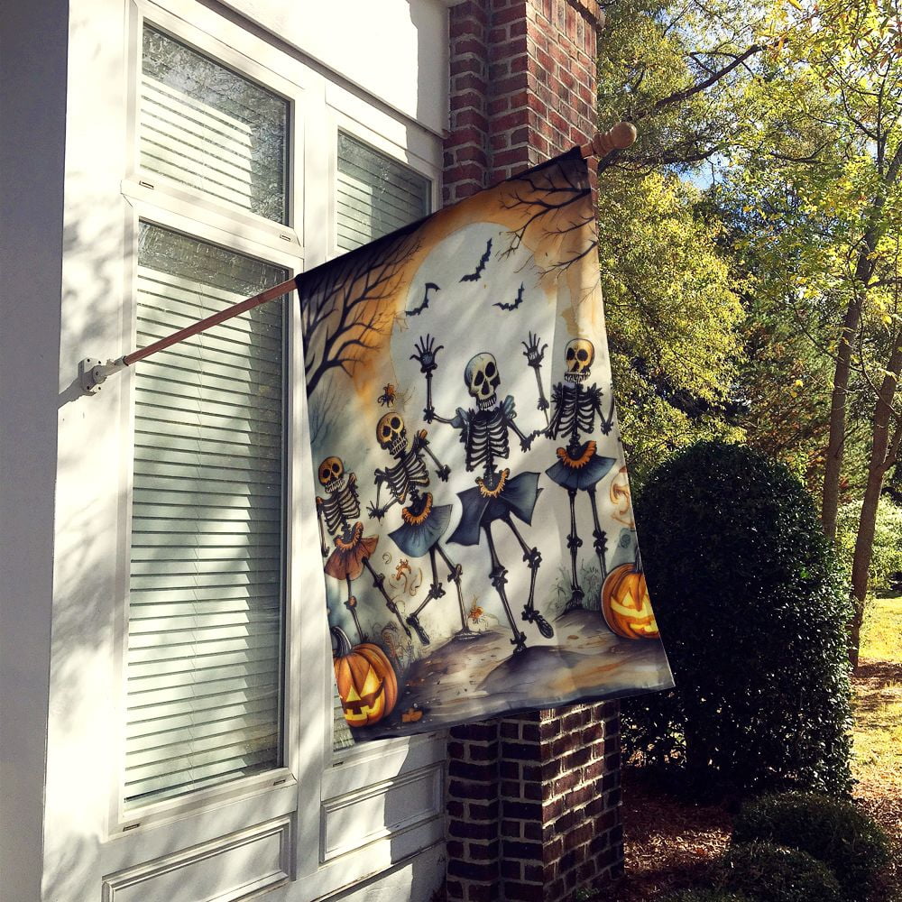 28x40 Inch Double-Sided Halloween Decorative Pole Flag for Outdoor Home Display