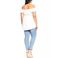 thumbnail image 2 of City Chic Women's Trendy Plus Size Sweety Button Top White Size 20W, 2 of 3