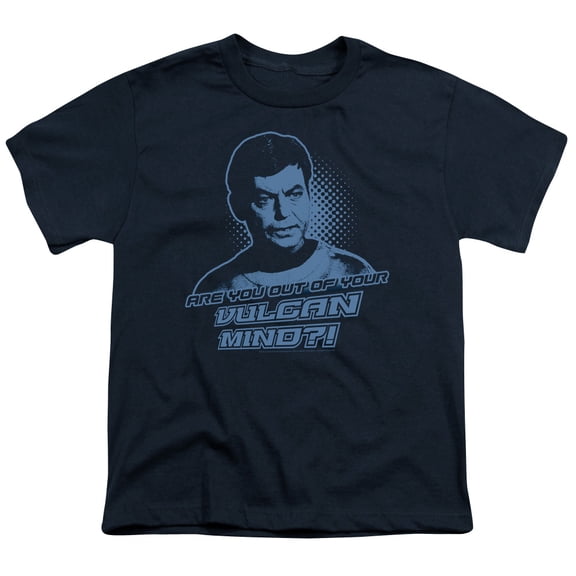 Star Trek Men's  Vulcan Mind T-shirt Navy