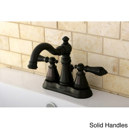 Kingston Brass Transitional Double-handle Oil Rubbed Bronze Bathroom