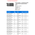 thumbnail image 2 of Primary Radiator - Compatible with 2001 - 2005 Chevy Silverado 2500 HD Diesel 2002 2003 2004, 2 of 2