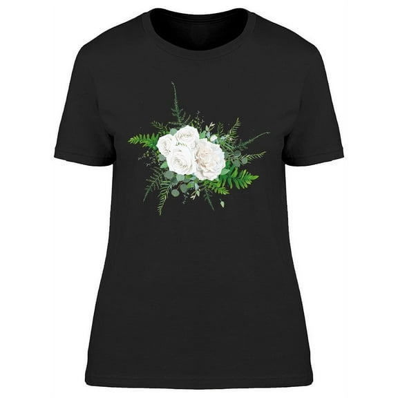 Floral Bouquet T-Shirt Women -Image by Shutterstock, Female x-Large