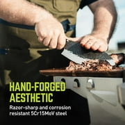 TRUE Primal Forge Outdoor Cutlery Set, Butcher Knife
