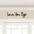 thumbnail image 6 of Joernso Wooden Wall Art Sign Love You Bye Wall Sign Home Decor Entryway Wall Letter Decoration for Valentine's Day Decor Living Room Door Entrance, 6 of 7