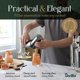 thumbnail image 4 of Kit Bartender Barillio Black Mixology de 9 piezas con soporte, 4 of 7
