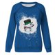 thumbnail image 1 of Sudaderas Navideñas Con Cuello Redondo Para Mujer Primavera Otoño Manga Larga Estampado Suéter Top Odeerbi ODB207855, 1 of 4