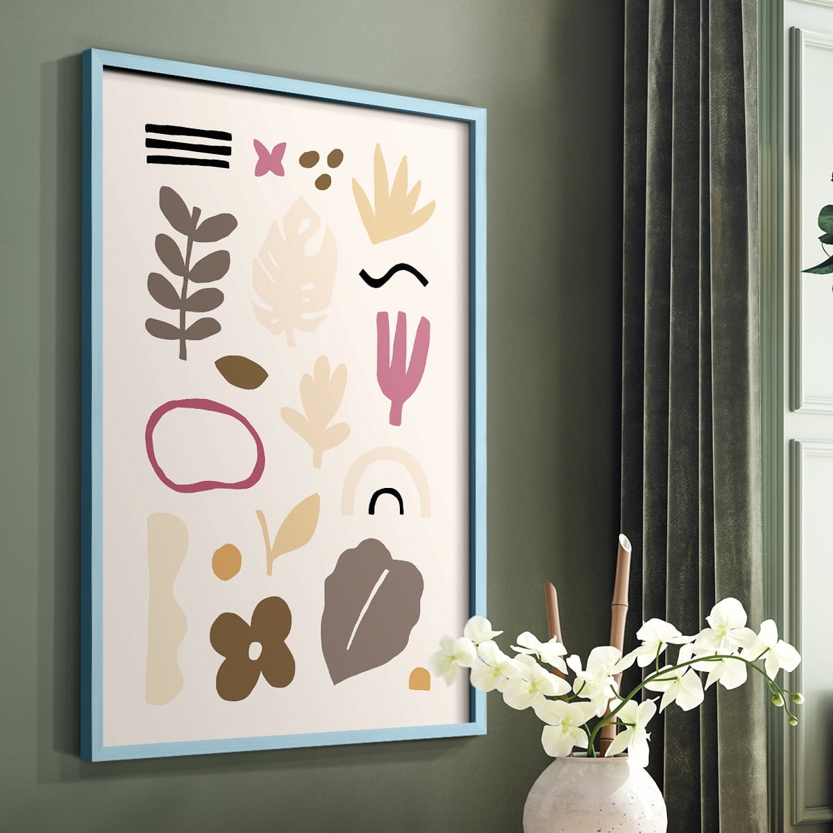 Matisse CCXL in Solid Wood 11 x 14 Framed Print