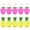 Mix Cups, variant on 10Pcs Strawberry Pineapple Party Cups with Straw Water Cups Hawaii Party Decoration Luau Flamingo Summer Beach Pool Party Decor