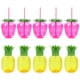 thumbnail image 2 of Vasos para Piña Y Fresa Con Vasos Fiesta Con Pajita (vasos Mixtos) 10 Uds., 2 of 9