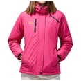 thumbnail image 1 of Winter Women's Windproof Oversized Snowsuit Thickened Warm Jacket Outdoor Cold Weather Coat, 1 of 9