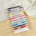 thumbnail image 4 of Pulsera de cerámica suave colorida con nombre en inglés Swift, pulsera con abanico, traje para mujer, 4 of 5