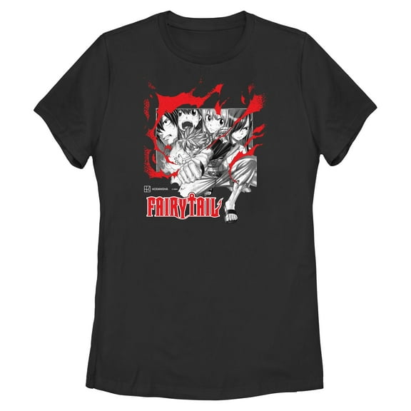 Womens Fairy Tail Team Natsu Blaze T Shirt