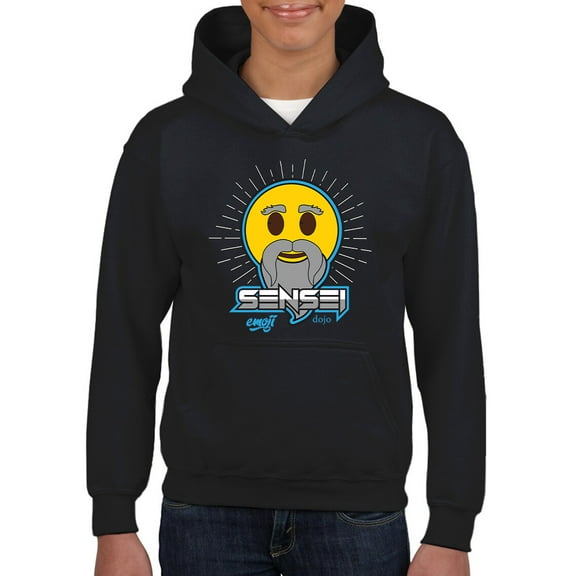 Sensei Emoji Dojo - Wise Master Retro Graphic Youth's Hoodie