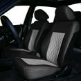 thumbnail image 4 of Leatherette Diamond Pattern Seat Cushions For Car Truck SUV Van - Front Seats, 4 of 4